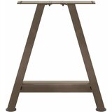  Noge za klub stolić A-oblika 2 kom 50 x (42-43) cm čelik | shoptok.hr