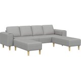  Kauč za dnevni boravak 3 pcs Oblačnosiva 250 x 188 x 76 cm | Eponuda.com