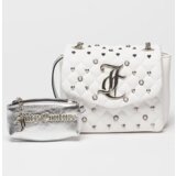 Juicy Couture Ženska torbica na preklop Alyssa sa perlicama, Bela Cene