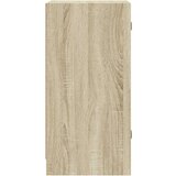 vidaXL Bočni ormarić sa staklenim vratima boja hrasta 35x37x75 5 cm | shoptok.hr