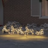  LED Riječni jeleni s 40 LED svjetlima 5 pcs Zlatno PET | shoptok.hr