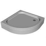 Kolpa San tuš kada Ontex, s oblogom (D x Š: 80 x 80 cm, Plastika, Bijele boje) | shoptok.hr
