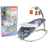  Jaje za ljuljanje s efektom vibracije 2u1 Giraffe - sivi Cijene