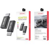 Ven-Dens Adapter Tip-C moški na ženski - Črna | Shoptok.si