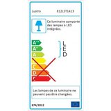 Opviq Stolna lampa SPOON, smeđe/ zlatna, 100% drvo ručni rad, 20 x 35 x 10 cm, duljina kabla 200 cm, 1 x E27 40 W, KN13 | shoptok.hr