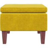  Stolac s drvenim nogama žuti baršunasti | Shoptok.si