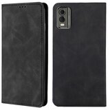 INORCO Etui s stojalom za telefon za Nokia C32 na dotik kože, držalo za kartico iz PU usnja, preklopni ovitek, odporen proti udarcem, (22033395) Cene