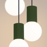 Sollux Obesna svetilka HALO 3P olivno zelena, (5000352295) | Shoptok.si
