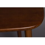 Dutchbone Pisalna miza iz masivnega jesena 56,5x110 cm Finn – | Shoptok.si