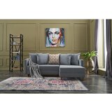 Atelier Del Sofa aydam right - blue blue corner sofa-bed