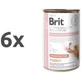 Brit veterinary diet Brit GF Veterinarska dieta za pse Hypoallergenic Mono, puran - 400g 6 x 400 g | Shoptok.si