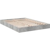 The Living Store Posteljni okvir betonsko siv 120x190 cm inženirski les - Posteljni Okvir, (21500973) | Shoptok.si