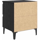  Noćni ormar Crni hrast 40 x 35 x 50 cm Konstruirano drvo | shoptok.hr