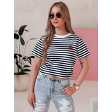 DStreet T-shirt damski w paski MARINESSI granatowy | Shoptok.si
