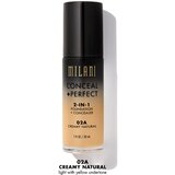 Milani conceal + perfect 2-in-1 puder za lice 02A creamy natural Cene