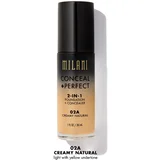 conceal + perfect 2-in-1 puder za lice 02A creamy natural