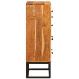  Komoda s ladicama Prirodna 55 x 30 x 90 cm Čvrsto drvo akacije | shoptok.hr