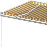 Tenda na ručno uvlačenje 500 x 300 cm žuto-bijela | Eponuda.ba