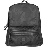 Urban Classics Camo Jacquard Backpack black camo Cene