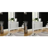  Pokrovi za radijator 2 kom bijeli mdf 112 cm Cijene