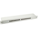 Equip 327316 Premium 16-Port Cat.5e Shielded Patch Panel, Light Grey | shoptok.hr