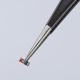 Knipex 92 21 02 ESD ESD pinceta 1 komad šiljasti, fini, ekstra tanki 128 mm | Eponuda.ba