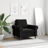  Fotelja crna 60 cm baršunasta | Eponuda.com