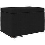  Stolica Črna 61 x 41 x 40 cm Tkanina in obdelano les, (5000243273) | Shoptok.si