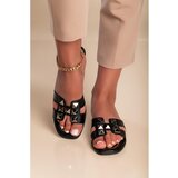 Fenzy Natikače S Ukrasnim Detaljima, Crne | shoptok.hr