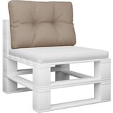  Blazina za kavč iz palet taupe 60x40x12 cm, (20656672) | Shoptok.si