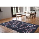 Conceptum Hypnose tepih Ada Gönül Chenille 295, 75x150cm, Crni | ePonuda.com