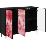  Kreveta AACHEN Crni hrast 102 x 33 x 76 cm Konstruirano drvo | shoptok.hr