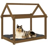 vidaXL Dnevni ležaj smeđa boja meda 101x70x90 cm od masivne borovine | shoptok.hr
