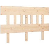  Uzglavlje za krevet 123,5 x 3 x 81 cm od masivne borovine | Eponuda.com