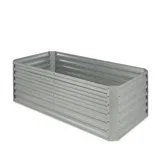 High Grow Straight, visoka greda, 180 x 60 x 90 cm, 970 l, jeklo, pocinkano, srebrna barva