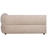Ixia Bež sedežna garnitura iz šenilje desni kot 151 cm Minimal – | Shoptok.si