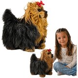  Interactive York Dog Moves Barks Brown-Black Cene
