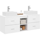  Set ormarića za kupaonicu 3 kom. Bijela 49,5 x 41 x 62,5 cm | shoptok.hr