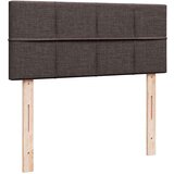 Krevet s oprugama i madracem tamnosmeđi 90 x 200 cm od tkanine | shoptok.hr