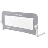 Kikka Boo Zaštitna ogradica za krevetac I am Safe 102 cm Grey | ePonuda.com