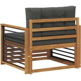 Zunanji kavč Masivno akacijevo les in poliester, (5000269882) | Shoptok.si
