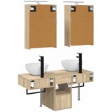  Set ormarića za kupaonicu 5 kom. Hrast sonoma Konstruirano drvo | shoptok.hr