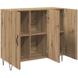 Kreveta Umjetnički hrast 90 x 32,5 x 80 cm Konstruirano drvo | shoptok.hr