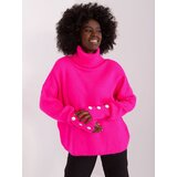 BADU Sweater-BA-SW-015.01P-fluo pink | Shoptok.si