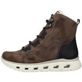 Rieker Škornji z vezalkami rjava / črna | Shoptok.si