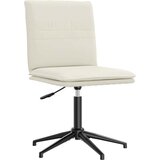 vidaXL Jedilni stol krem žamet, (21828359) | Shoptok.si