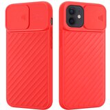 Cadorabo Ohišje, združljiv z Apple v Matt Red - Zaščitni pokrov iz fleksibilnega silikona TPU in z zaščito pred kamero, (20593173) | Shoptok.si