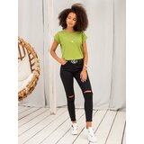 BASIC Feel Good T-shirt-RV-TS-4833.26P-light green | shoptok.hr