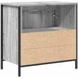 Ormarić za umivaonik u kupaonici sivi Sonoma 60x34,5x60 cm | shoptok.hr