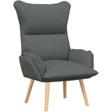 vidaXL Relaxirajuća stolica tamnosiva tkanina | shoptok.hr